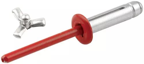 Small Head Rivet 250pk Red Flange Type ALL18081