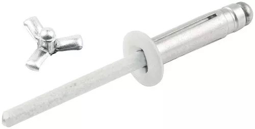 Small Head Rivet 250pk White Flange Type ALL18080