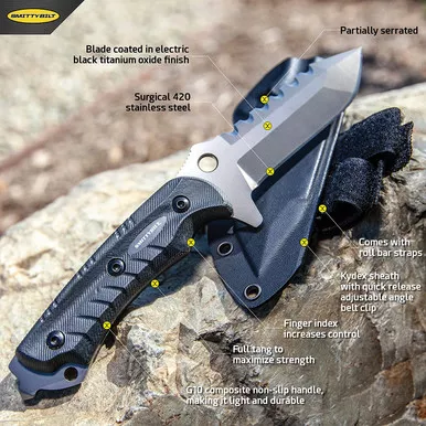 Smittybilt 2836 F.A.S.T. Knife