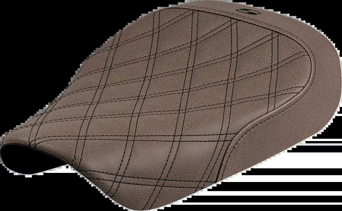 Solo Seat - Lattice Stitch - Brown - Sportster S '21-'25
