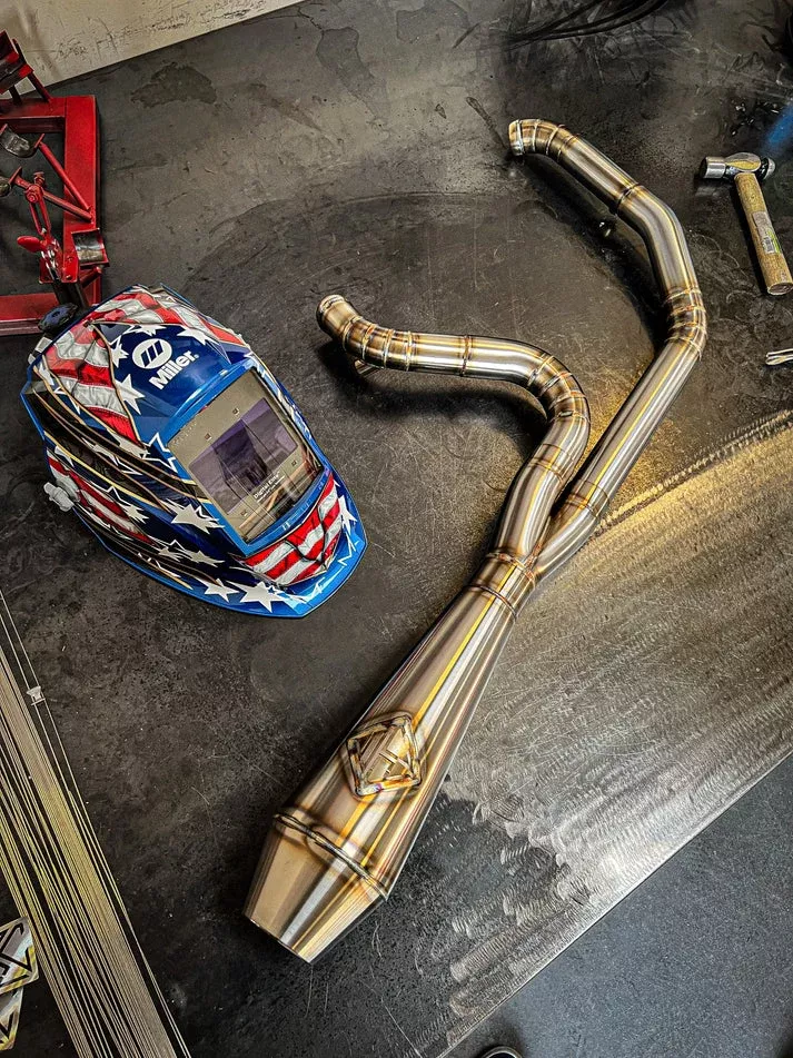 SP Concepts Big Bore 4.5 "Works Edition" Exhaust - 1987-1994 FXR