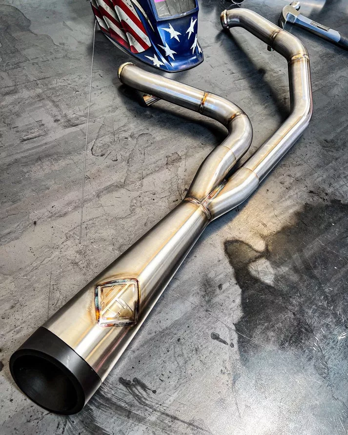 SP Concepts Cutback Exhaust – 1987-1994 FXR W/ Mid Controls