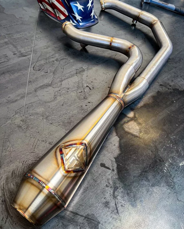 SP Concepts Lanesplitter Exhaust - 1987-1994 FXR W/ Mid Controls