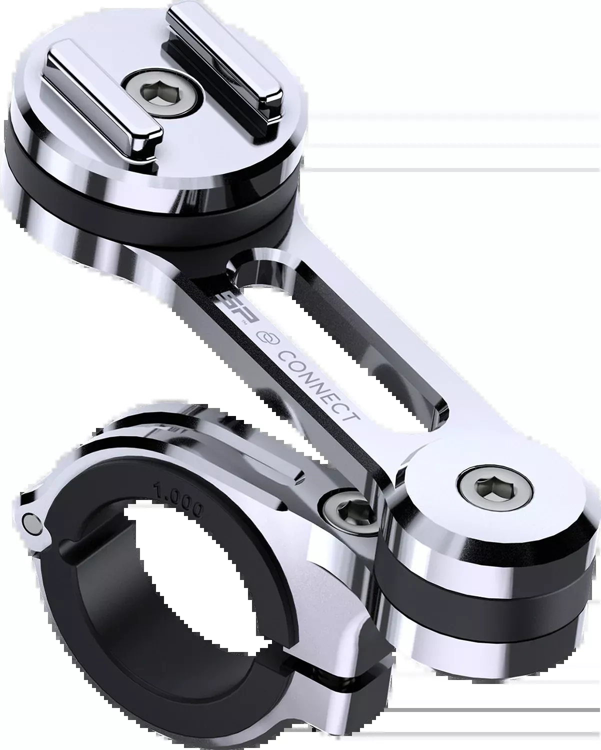 SP CONNECT Bar Clamp Mount Pro - Phone - Chrome - 53238
