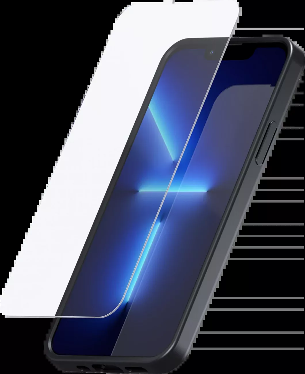 SP CONNECT Screen Protector - Glass - iPhone 13/14 - 52854