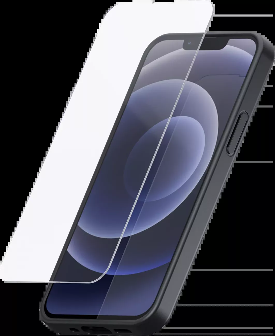 SP CONNECT Screen Protector - Glass - iPhone 16 Pro Max - 52868