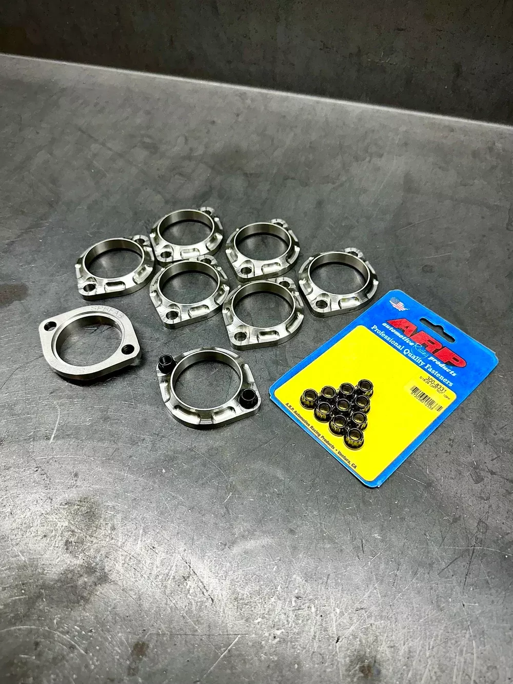 SPB FAB CNC Stainless Exhaust Flange