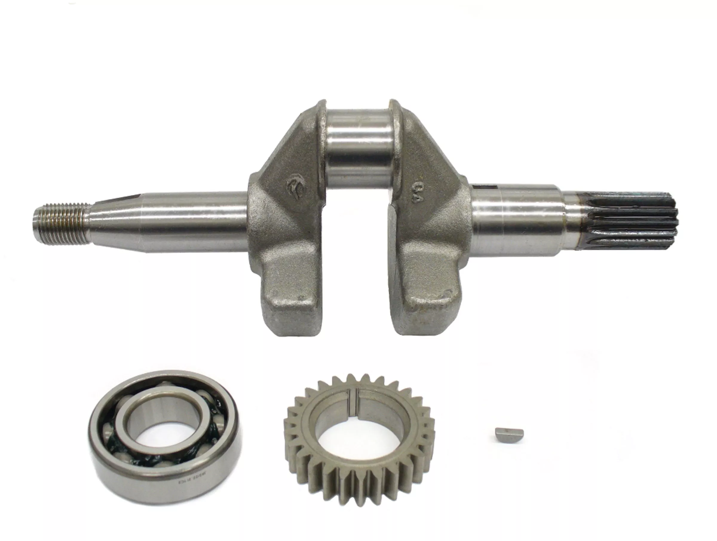 Splined Crankshaft For Briggs Animal M-Series Quarter