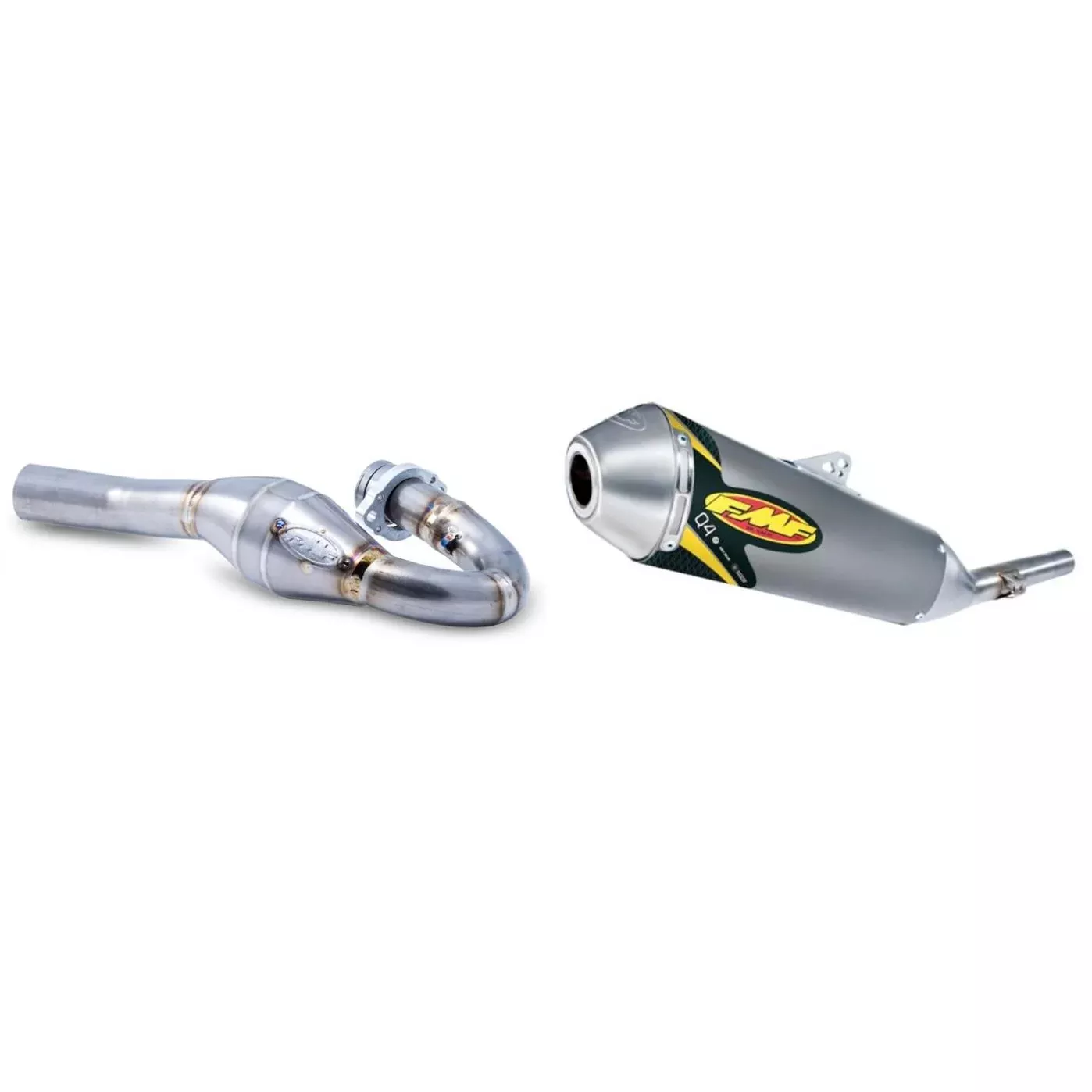 SS Megabomb Header & SS Q4 Spark Arrestor Muffler for YAMAHA WR250R 2008-2017