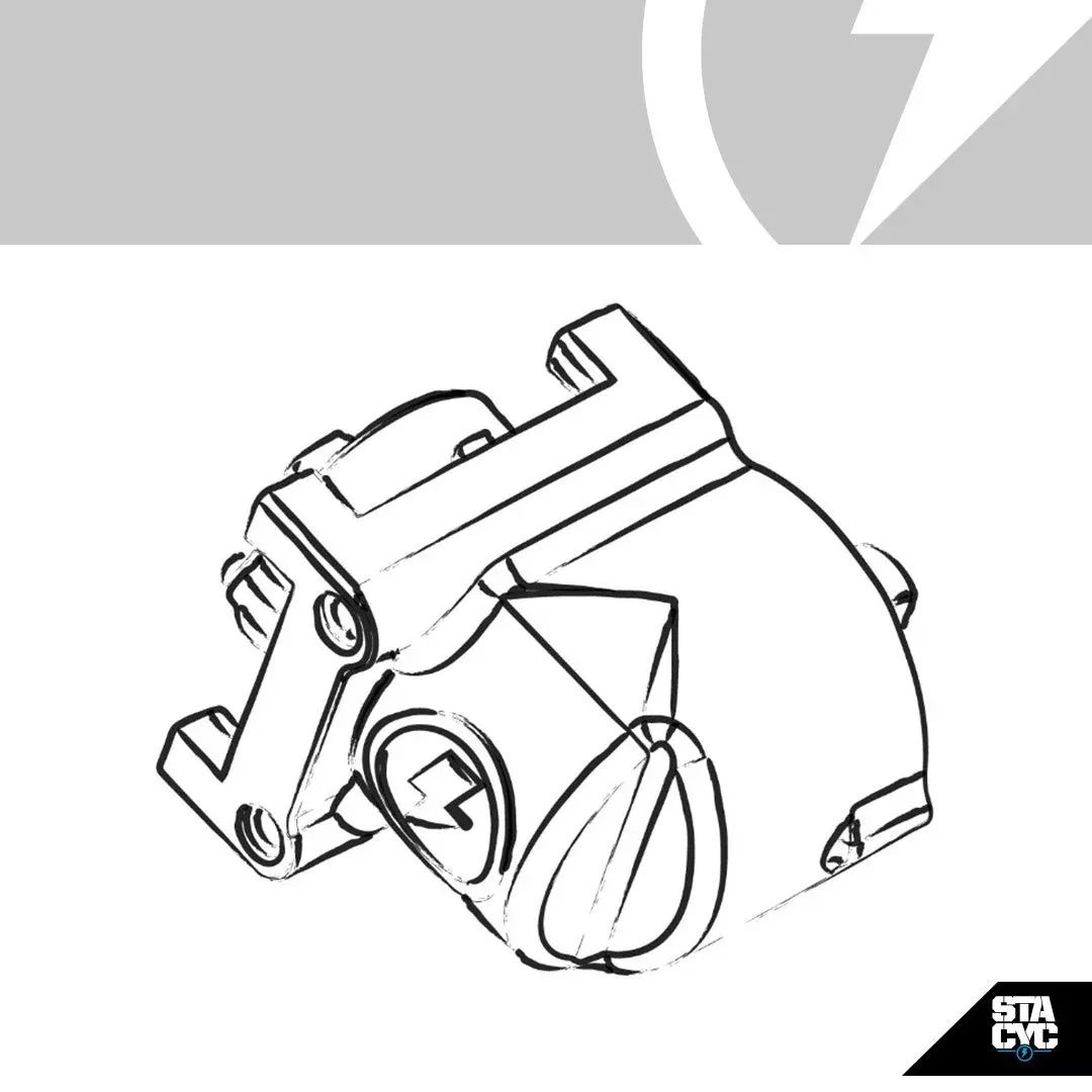 Stacyc – 90 Degree Gearbox Upgrade Kit