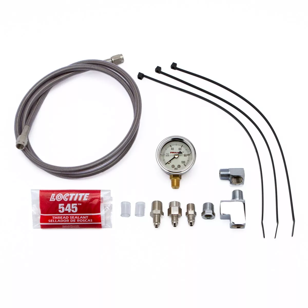 STAINLESS REMOTE OIL PSI GAUGE KIT