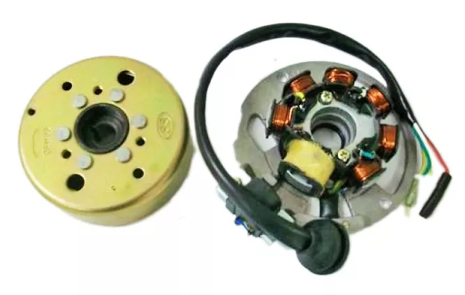 Stator with Flywheel (6 Pole) For 90cc ATV | Yerf-Dog & Sunray