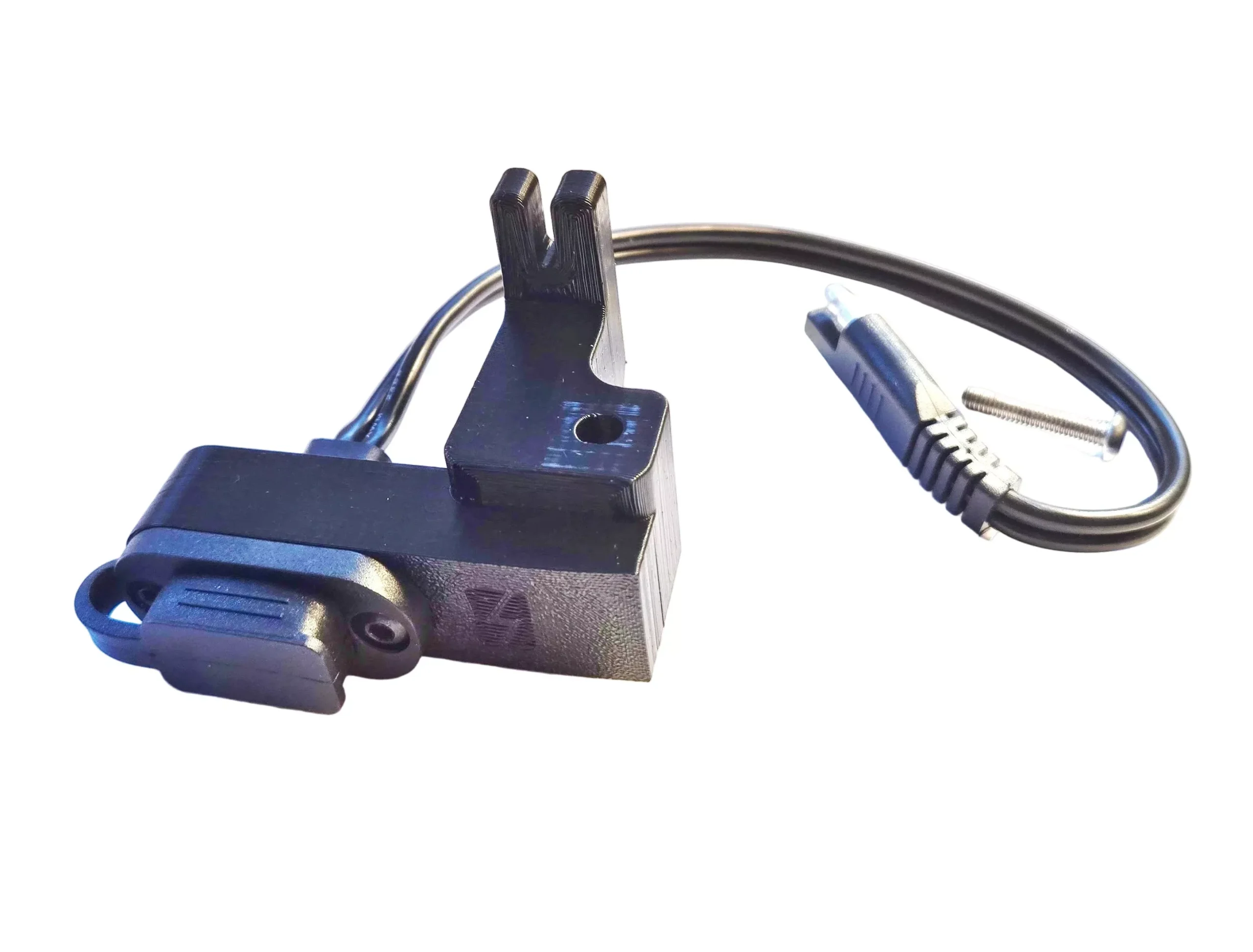 Stealthport Motorcycle Battery Charging & Accessory Port – COIL MOUNT (Harley SOFTAIL 00-17 Models)
