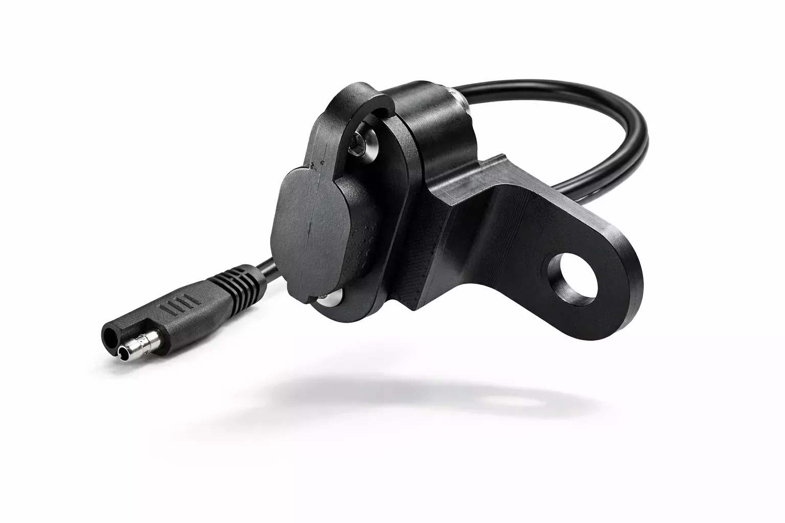 Stealthport Motorcycle Battery Charging & Accessory Port – LOWER MOUNT (Harley TOURING Models 24 to Present)