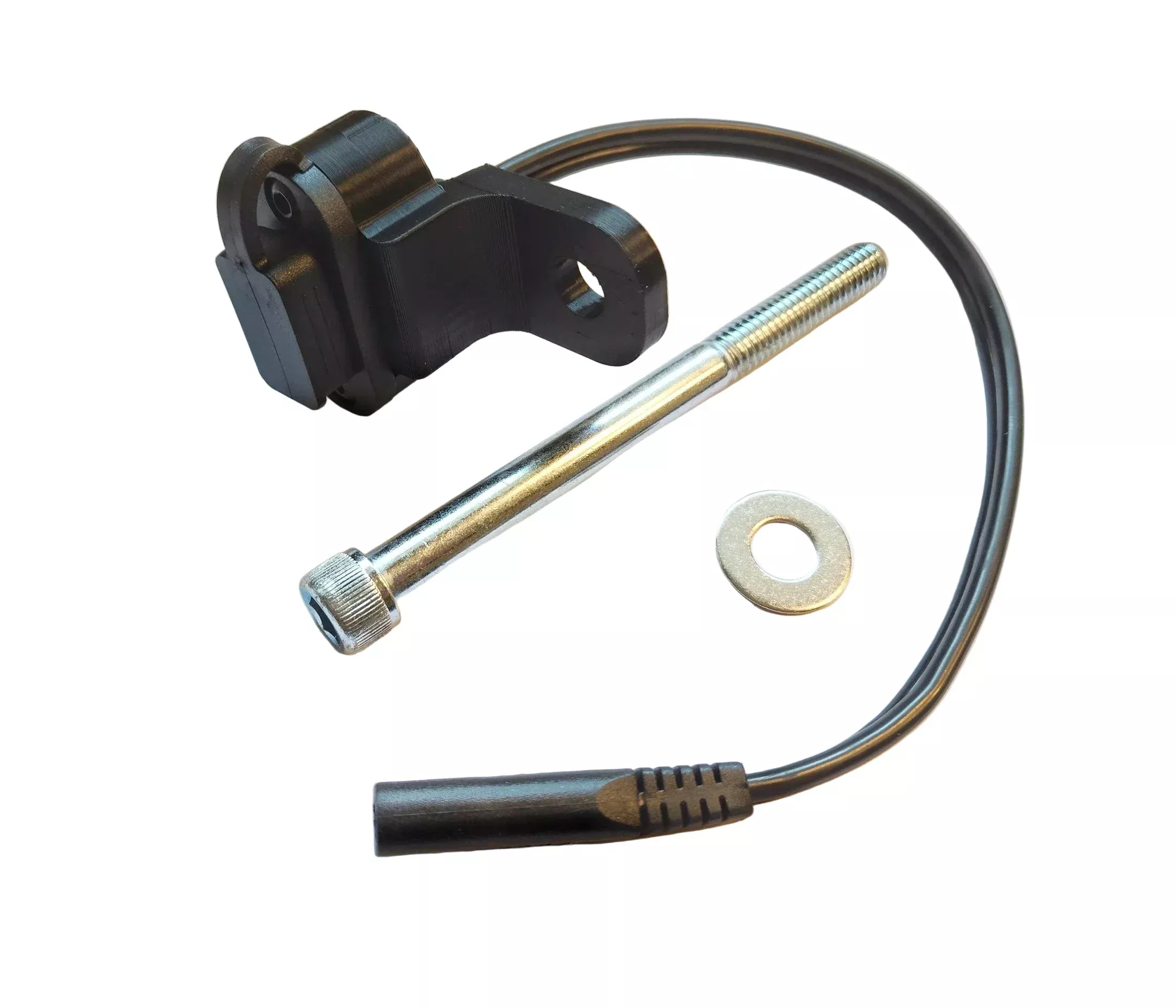 Stealthport Motorcycle Battery Charging & Accessory Port – TANK BOLT MOUNT (Harley SOFTAIL 18-Present Models)