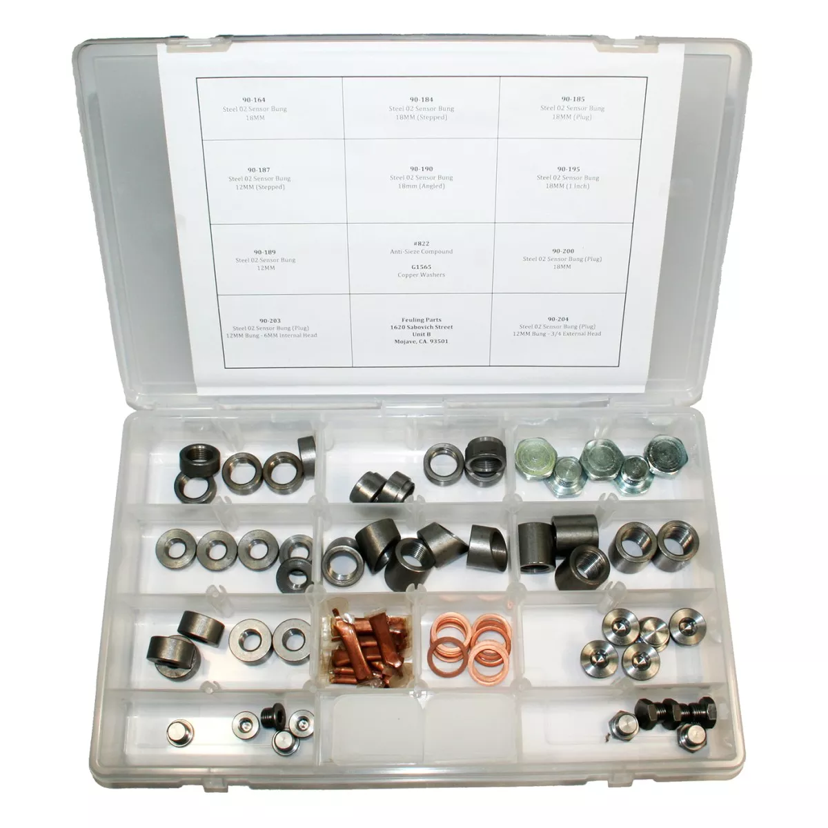STEEL 02 BUNG/PLUG KIT