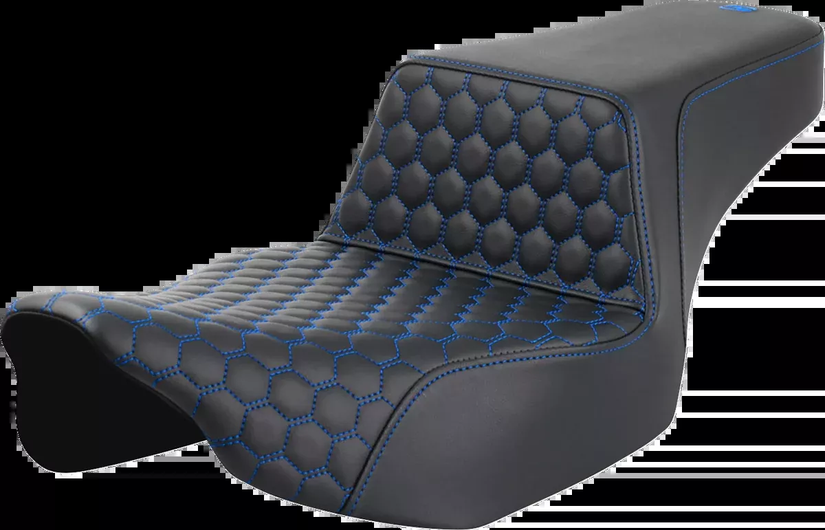 Step-Up Seat - Extended Reach - Front Honeycomb - Blue Stitch - FL '23-'24