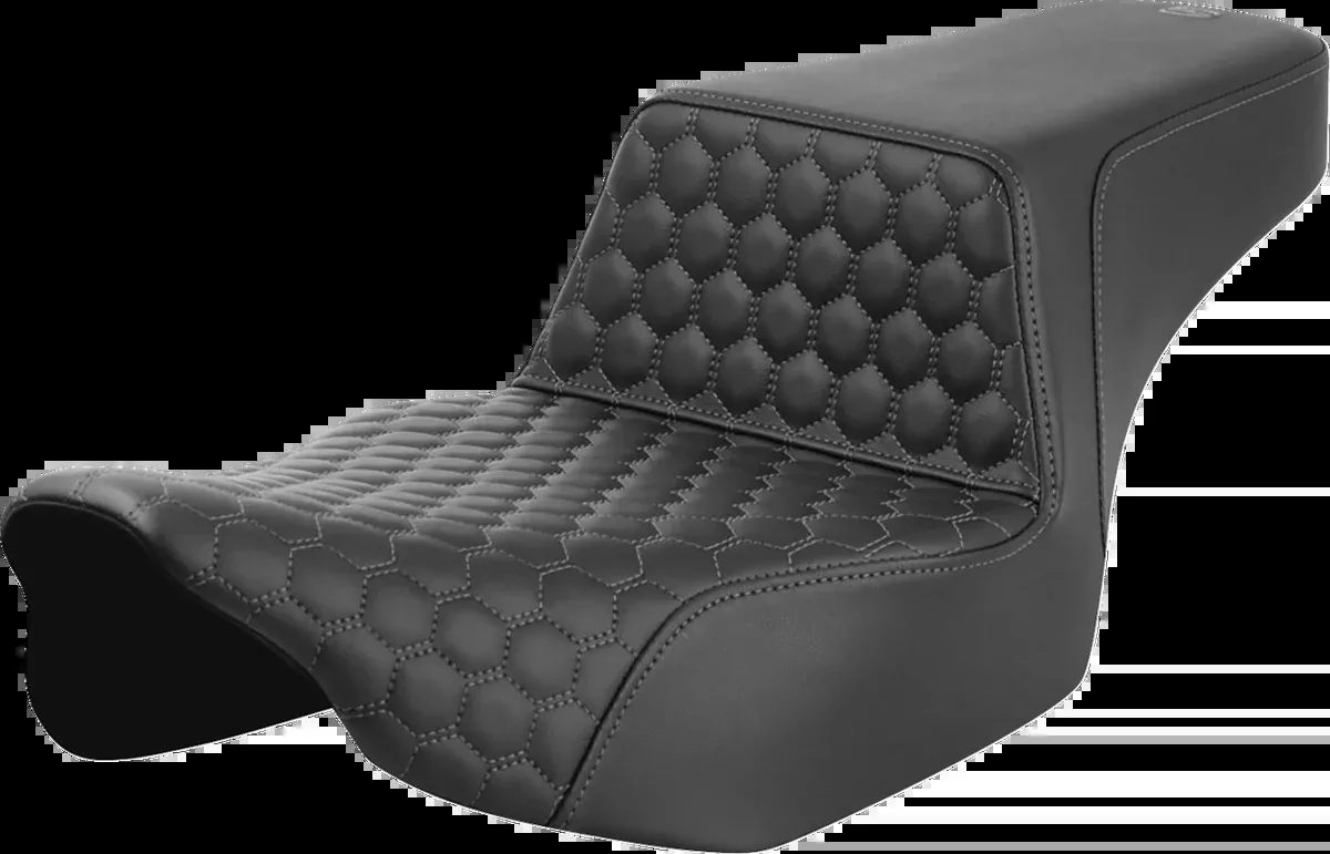 Step-Up Seat - Extended Reach - Front Honeycomb - Gray Stitch - FL '23-'24