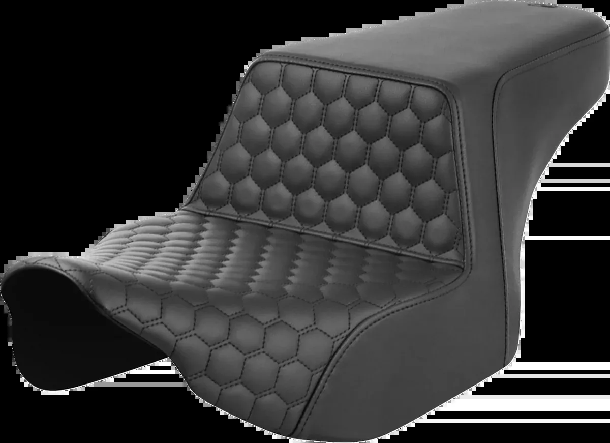 Step-Up Seat - Front Honeycomb - Black Stitching - FL '23-'24