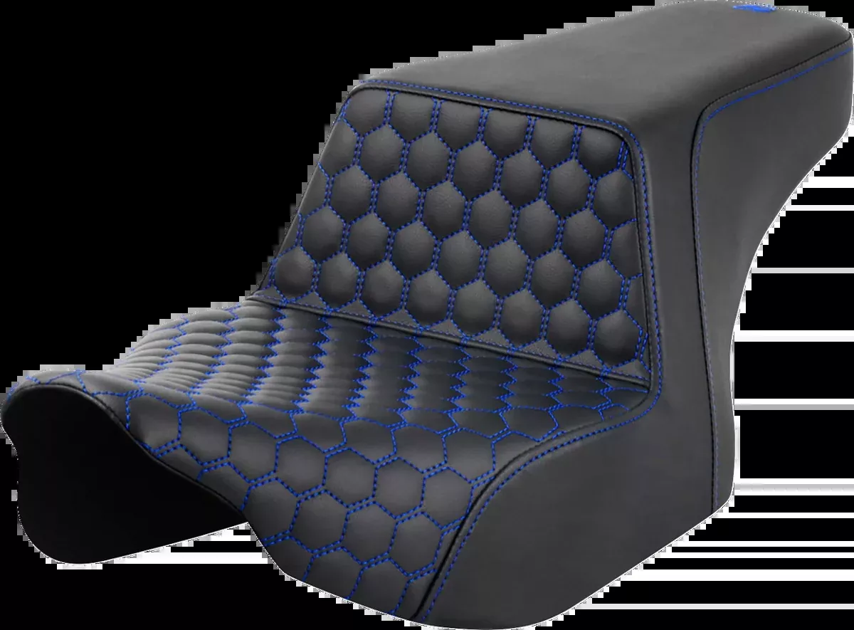 Step-Up Seat - Front Honeycomb - Blue Stitching - FL '23-'24