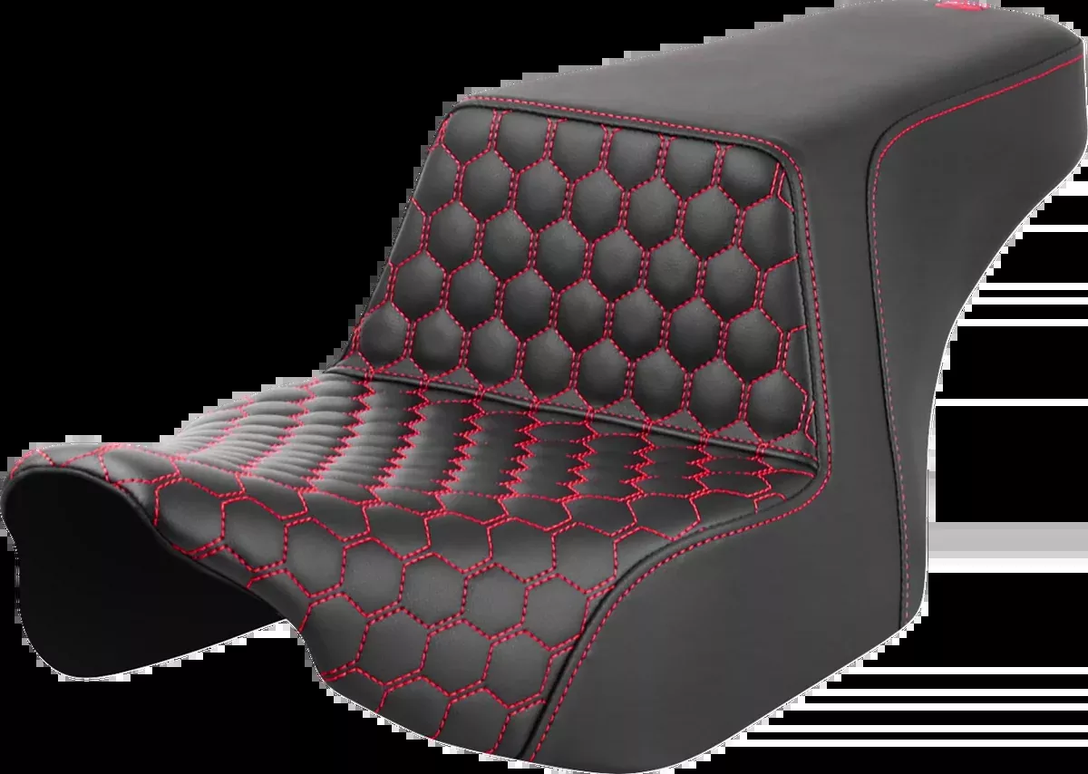 Step-Up Seat - Front Honeycomb - Red Stitching - FL '23-'24