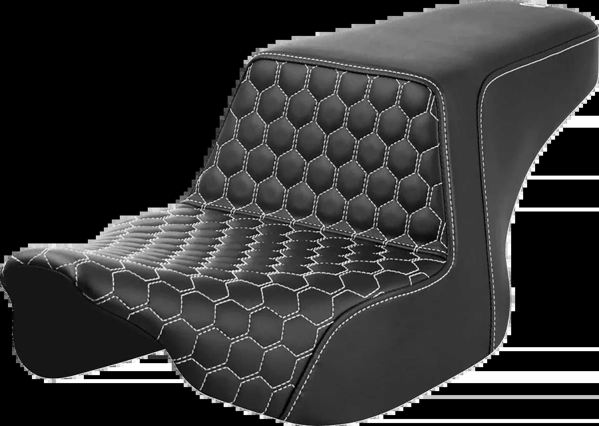 Step-Up Seat - Front Honeycomb - White Stitching - FL '23-'24