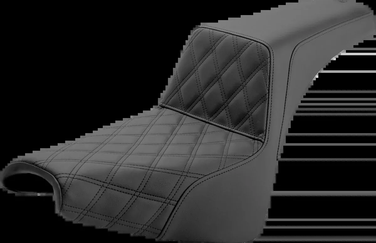 Step-Up Seat - Front Lattice Stitch - Black - FX '18-'24