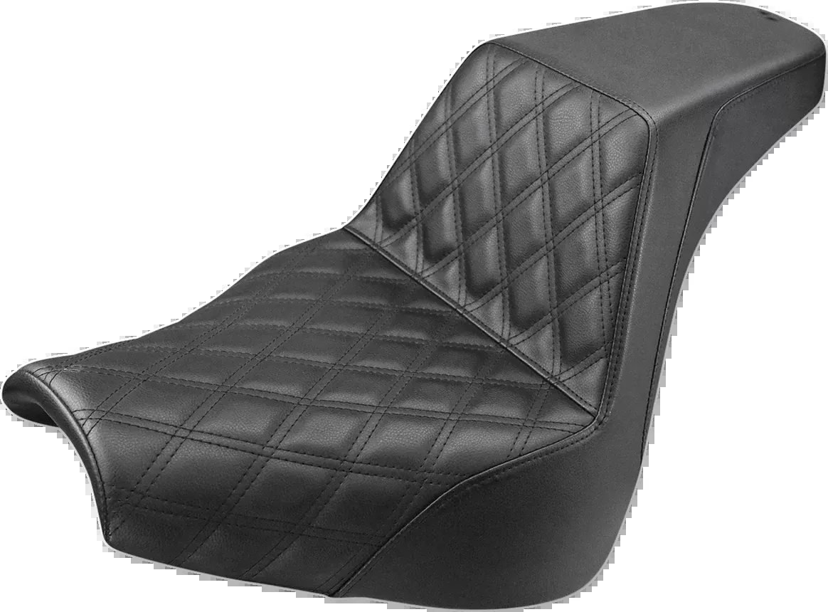 Step-Up Seat - Front Lattice Stitch - Black - FXBR/S '18-'20