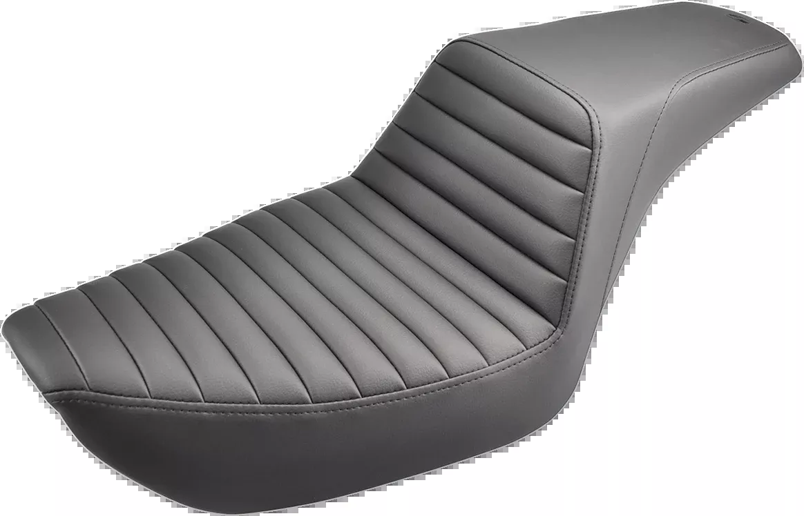 Step-Up Seat - Front Tuck-n-Roll - Black - Dyna