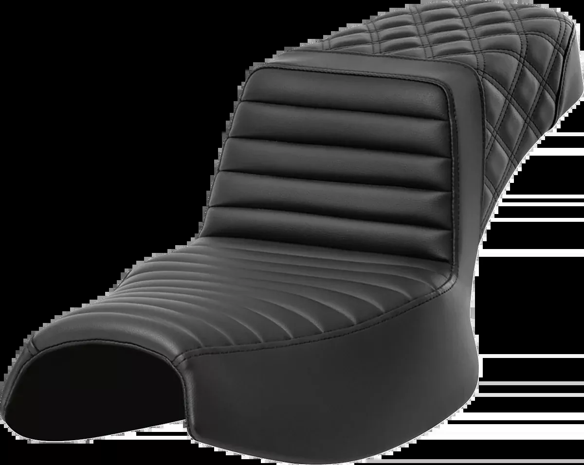 Step-Up Seat - Front Tuck-n-Roll/Rear Lattice Stitch - Extended Reach - Challenger '20-'24