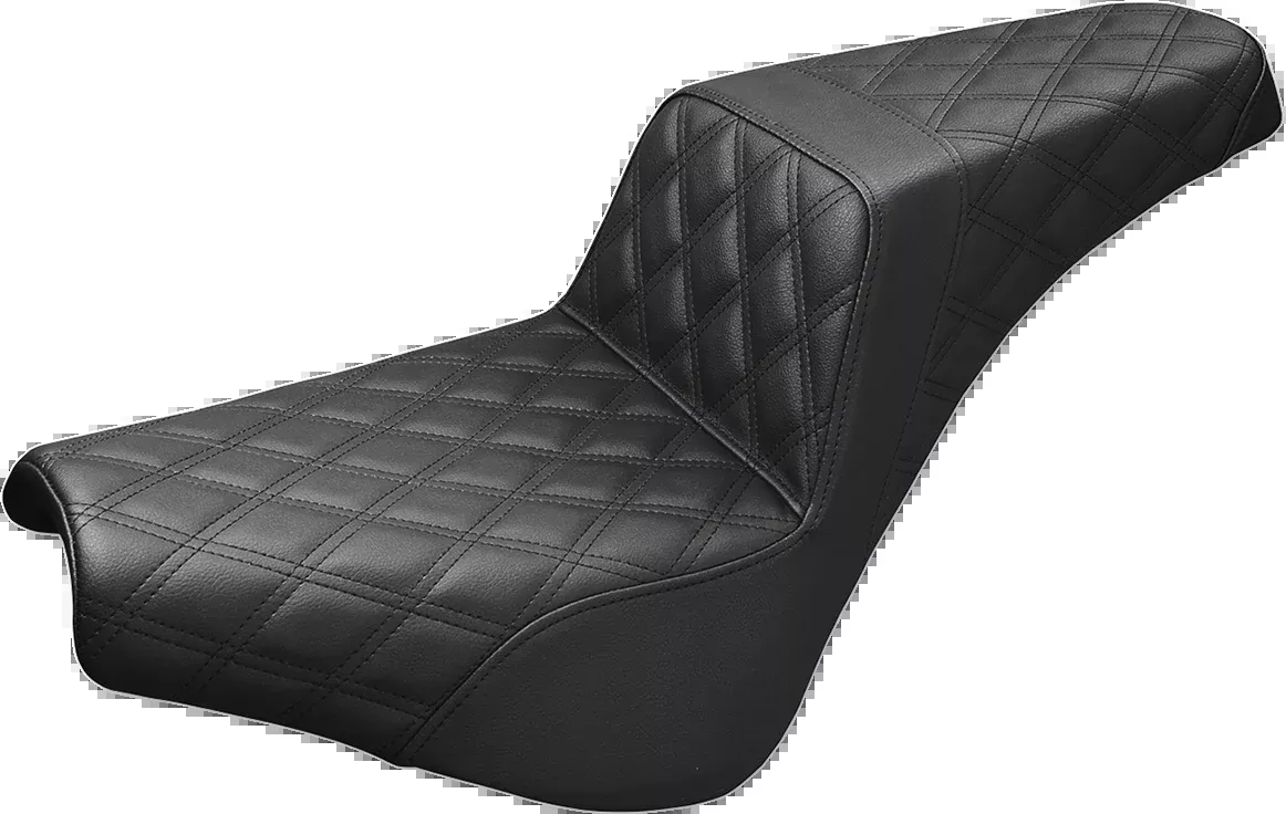 Step-Up Seat - Full Lattice Stitch - Black - FX '18-'24