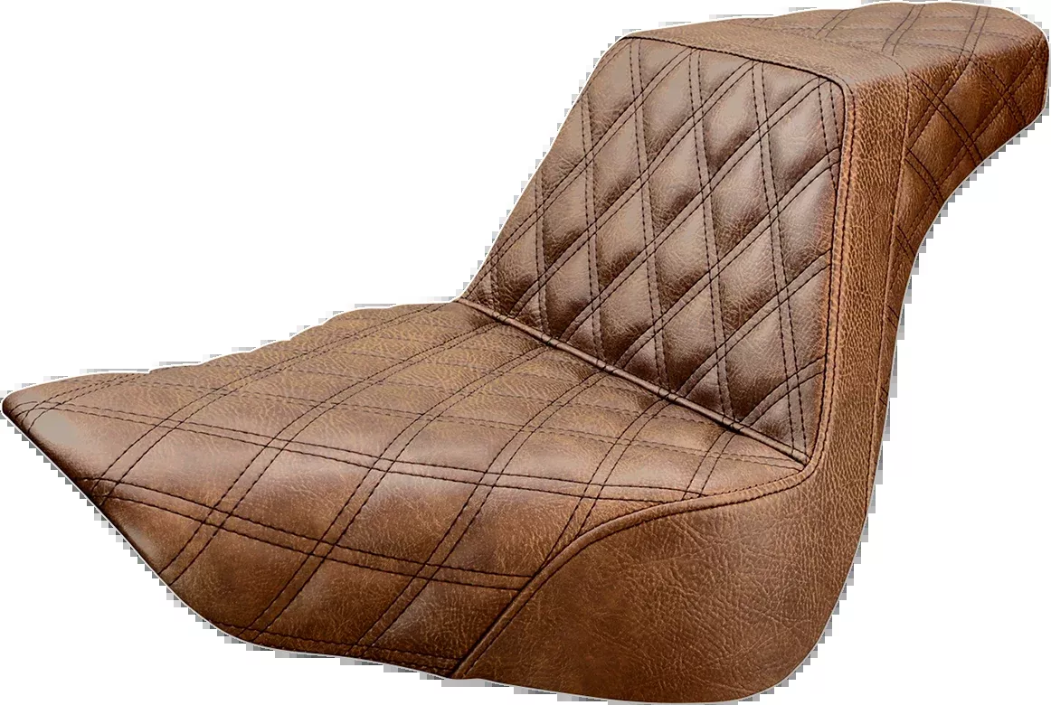 Step-Up Seat - Full Lattice Stitch - Brown - FL/FX '18-'24