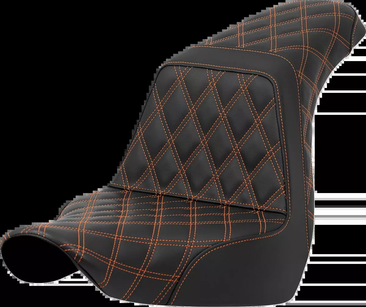 Step-Up Seat - Full Lattice Stitch - Orange Stitch - FXLR/FLSB '18-'21