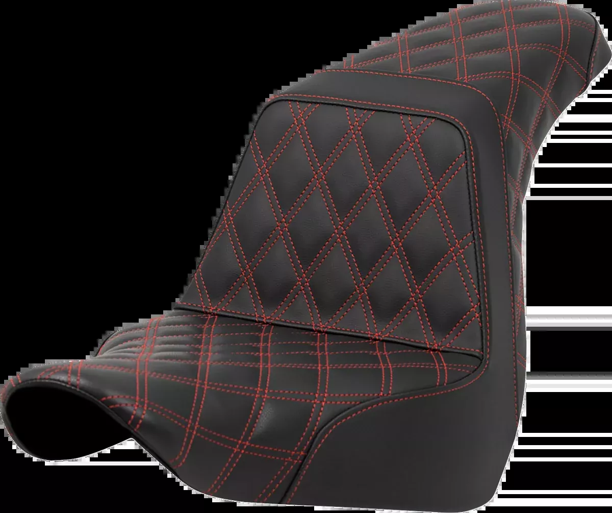 Step-Up Seat - Full Lattice Stitch - Red Stitch - FXLR/FLSB '18-'21
