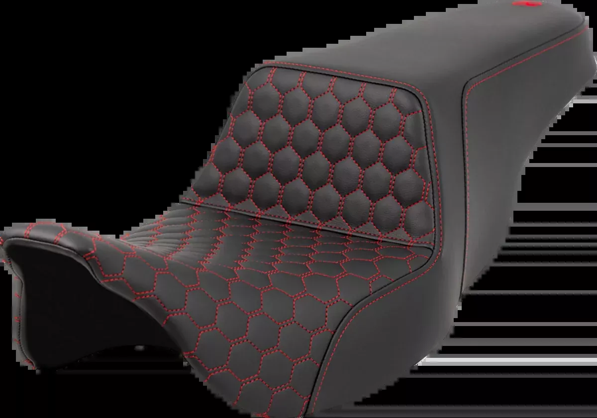 Step-Up Seat - Honeycomb - Red Stitching - FL '08-'23