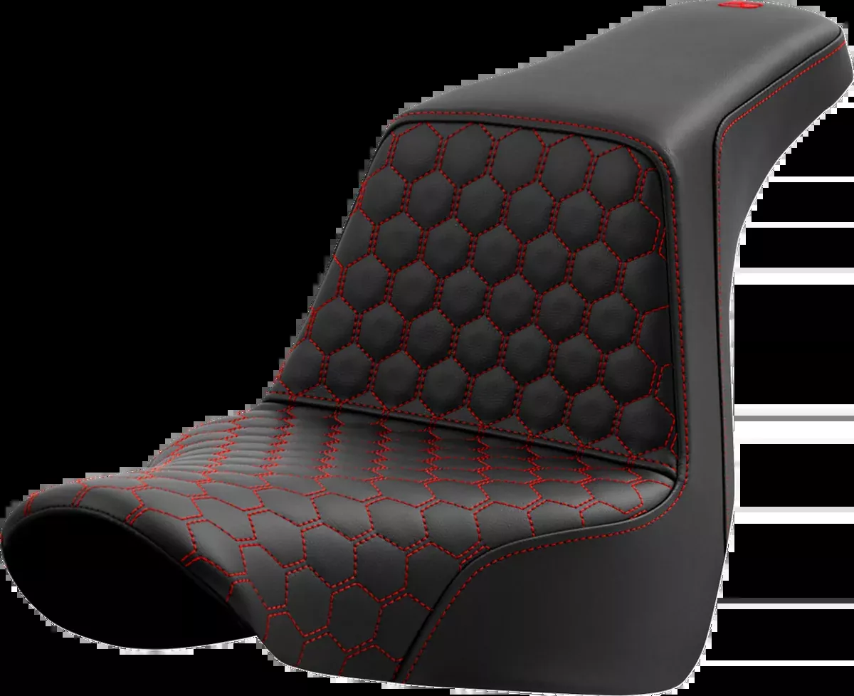Step-Up Seat - Honeycomb - Red Stitching - FL/FX '18-'24