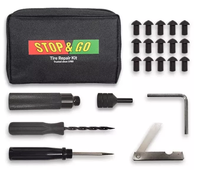 Stop and Go Pocket Tire Plugger Kit
