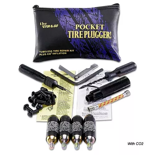 Stop&Go Pocket Tire Plugger with CO2 System
