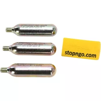 Stop & Go Replacement CO² Cartridges (3 Pack)