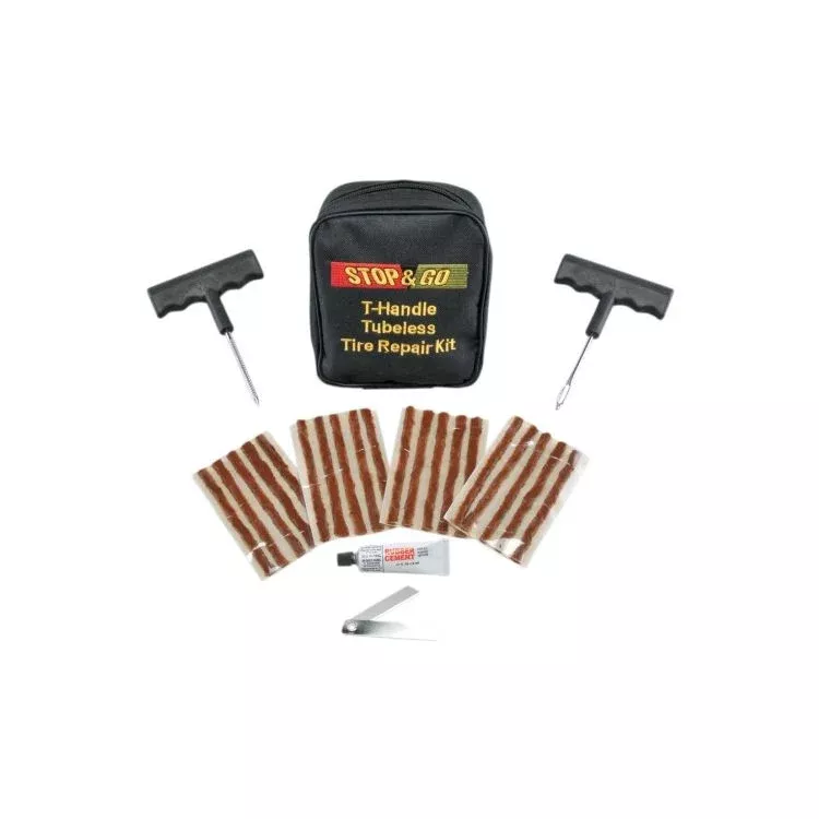 Stop and Go Tubeless T-Handle Tire Plugger Kit