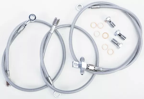 STREAMLINE BRAKELINE FRONT 3-LINE YAM STD YFZ450-F