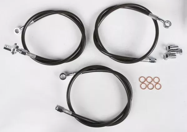 STREAMLINE BRAKELINE FRONT SMOKE +2 YAM YFZR-F-2-SM