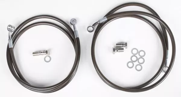 STREAMLINE BRAKELINE FRT 2-LINE SUZ SMK+2 Z400-2F-2SMOKE