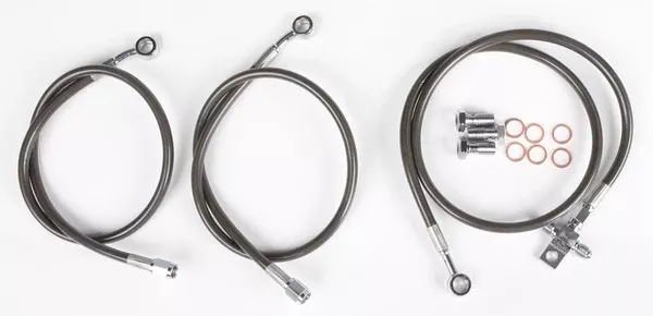 STREAMLINE BRAKELINE FRT 3-LINE SUZ SMK+2 Z400-F-2SMOKE