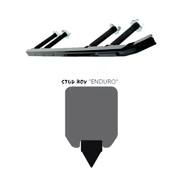 Stud Boy Enduro Snowmobile Wear Bars for Aftermarket Skis