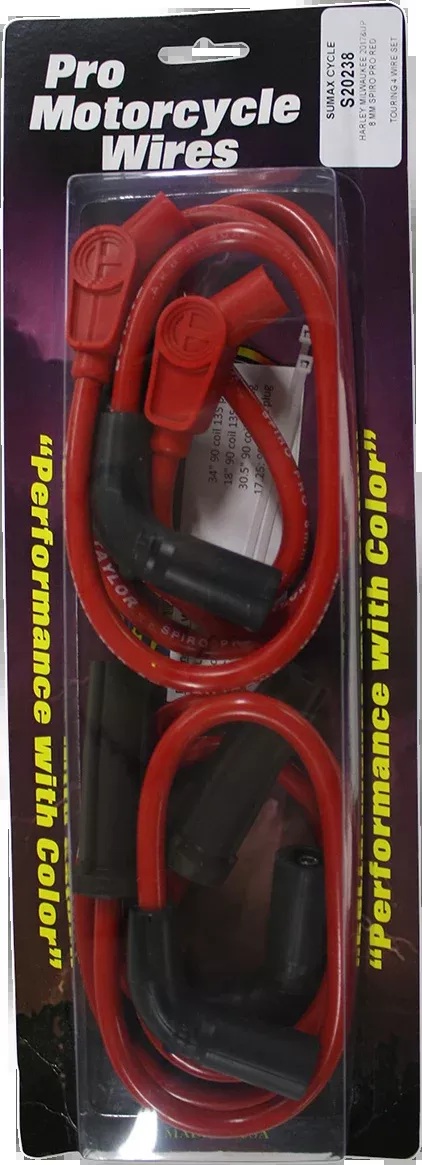SUMAX Spark Plug Wire - 8 mm - Red - FL - 20238