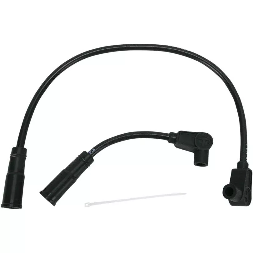 Sumax Taylor 8mm Spiro-Pro Black Colored Spark Plug Wires Harley 00-17 FX/FL FXD