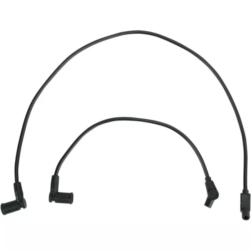 Sumax Taylor 8mm Spiro-Pro Black Colored Spark Plug Wires Set Harley 09-16 FLH
