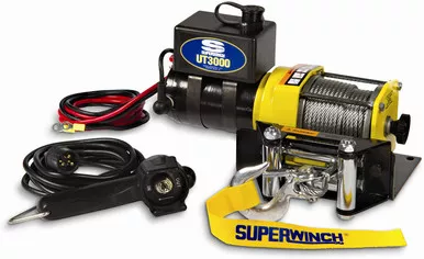 Superwinch 1331200 UT3000 Winch 3000lb with Roller Fairlead & Remote