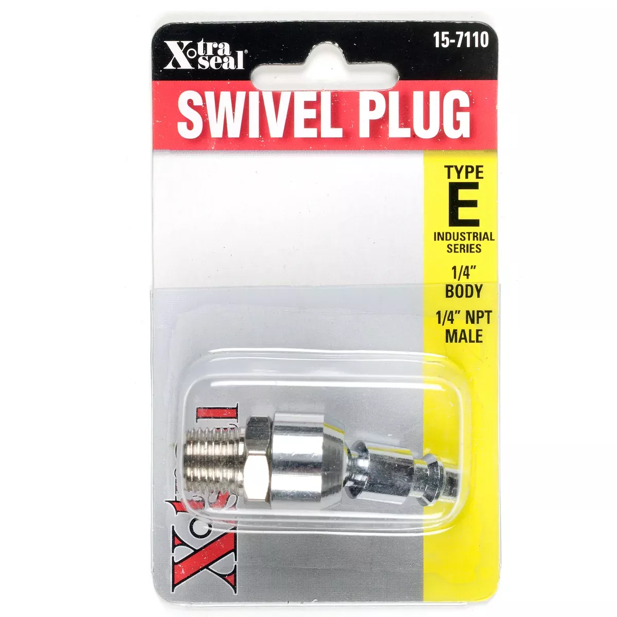 Swivel Plug – 1/4″ Body, 1/4″ NPTM